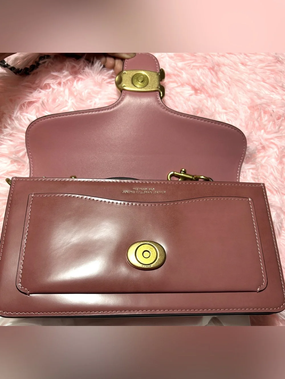 Coach Spazzolato Tabby 26/Peony